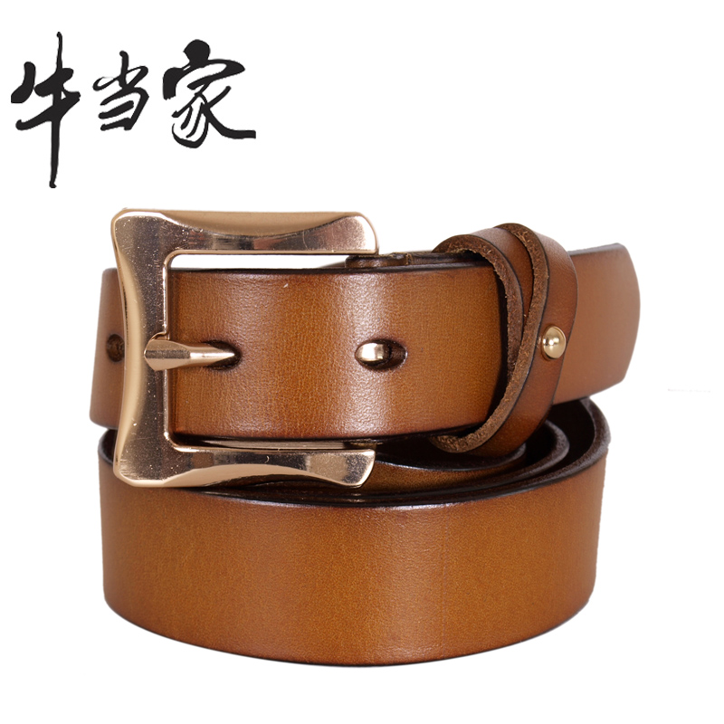 Cattle strap Women women's genuine leather strap cowhide women's belt all-match belt pants belt 765