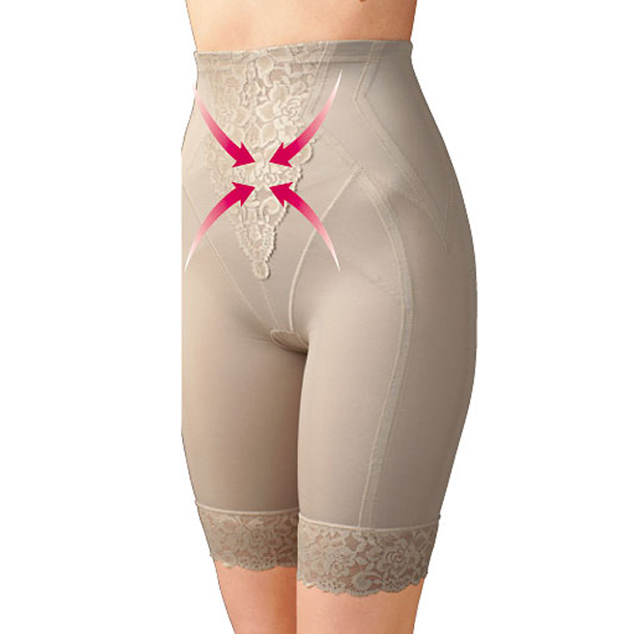 Cecilene 2013 female abdomen drawing butt-lifting lace decoration high waist long design tights