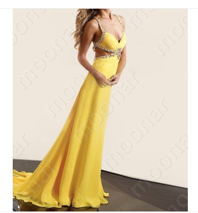 Charming Sexy Backless Wedding Formal Prom Gowns Evening Ball Party Long Dress #012