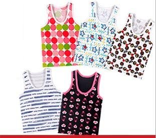 cheap Fashion baby camisoles  /boy or girl clothing/kids camisoles Multicolor both Camisoles