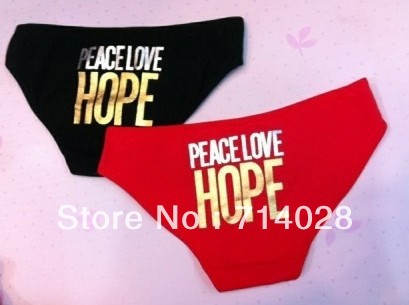 cheap lingerie free shipping  waist short pants  Victornia pink Sexy Hiphuggers Women Love pink Panties female boxer underwear