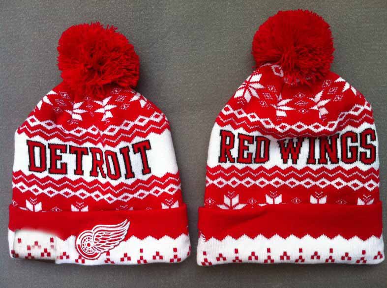 Cheap New Men's Beanie hats detroit red wings Are Extremely Loved By People freeshipping B010 top quality !