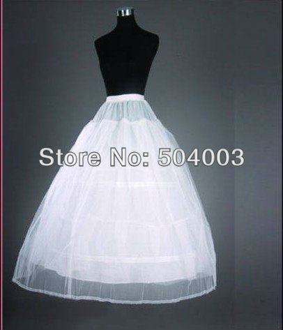 Cheapeat 3 Hoop Wedding Bridal Gown Dress Petticoat Underskirt Crinoline Wedding Accessories