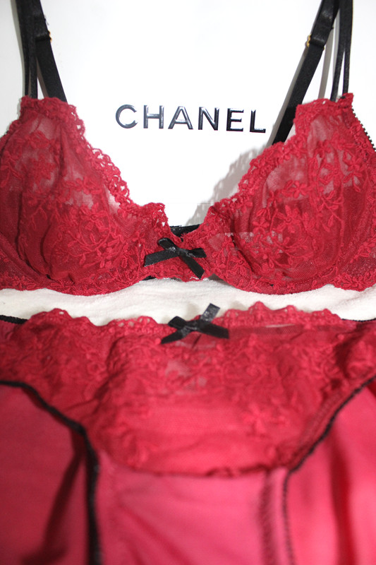 Cheryl ultra-thin underwear bra set 70b70c75b75c80b80c