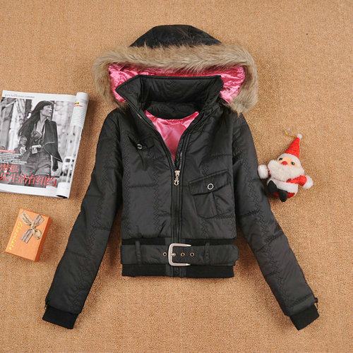 Child hooded wadded jacket cotton-padded jacket cotton-padded jacket outerwear children's clothing
