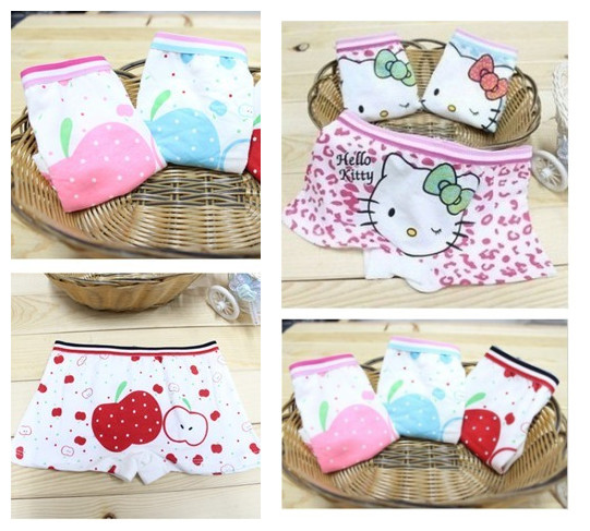 Child panties female 100% cotton female child panties trunk male child panties baby shorts children's clothing summer 2012