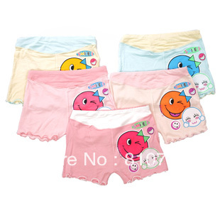 Child panties  girl modal trunk boxer shorts