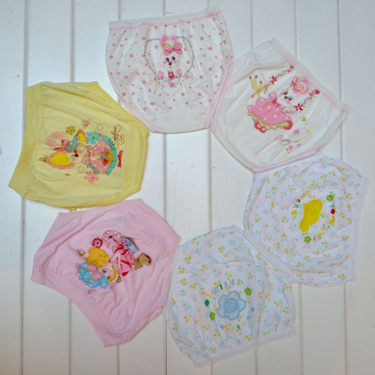 Child panties triangle panties 100% cotton shorts male female child bread pants