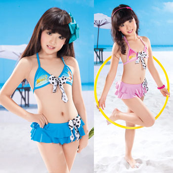 Child swimwear bikini swimwear little girl swimwear split skirt swimwear child swimming equipment