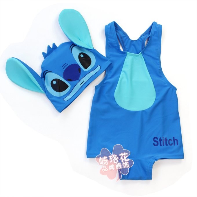 Child swimwear spa male child one piece swimwear stitch beachwear 2 - 3 - 4 - 5 - 6 - 7