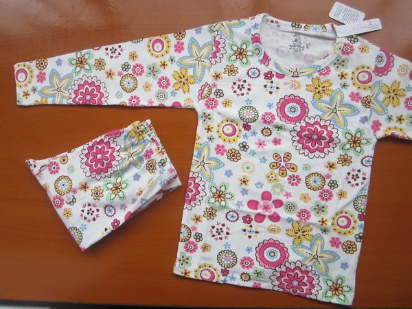 Child underwear set plus cotton quality stretch cotton long johns long johns male female child set