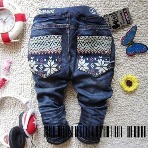 Children girls CLASSIC JEANS pants trousers 4-8years 100%COTTON COOL Best gifts
