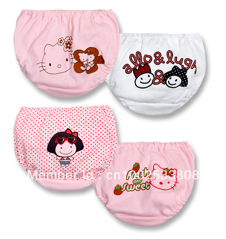 Children Panties Girls Underwears kids briefs underwears 6pcs/lot Hot Salling free shipping