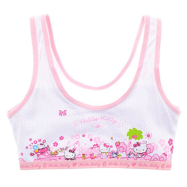 Children's clothes / 2012 /Hello kitty girl little vest cartoon KT cat tank tops Bottoming shirt --12 pcs/lot free shipping