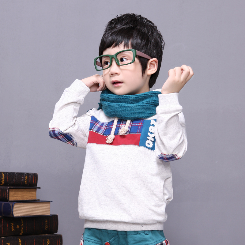 Children's clothing 2012 male child sweatshirt fashion child thin sports outerwear