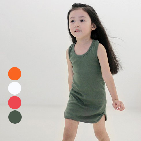 Children's clothing 2013 spring and summer girls clothing female child long design vest slim hip tank dress baby long design