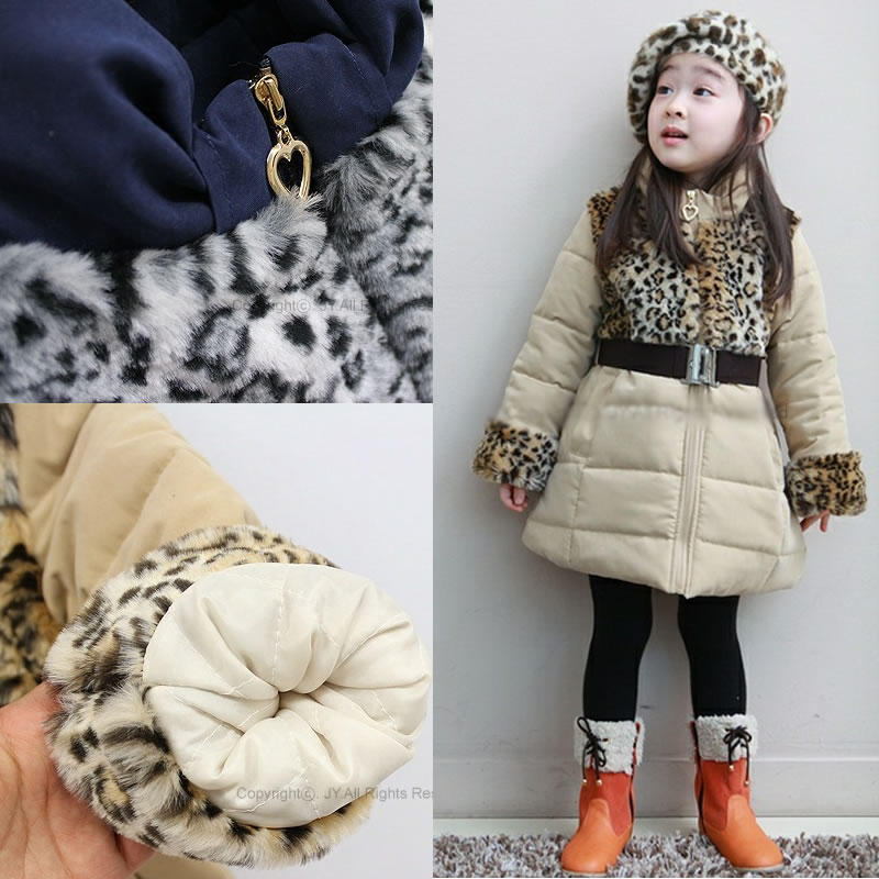 Children's clothing autumn and winter female child thickening coral fleece cotton-padded jacket slim patchwork outerwear zf10502