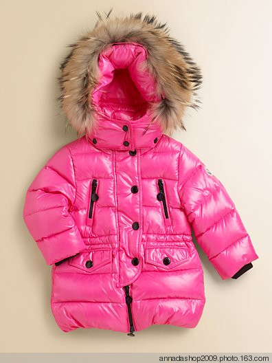 Children's clothing down coat child down coat female child medium-long large fur collar