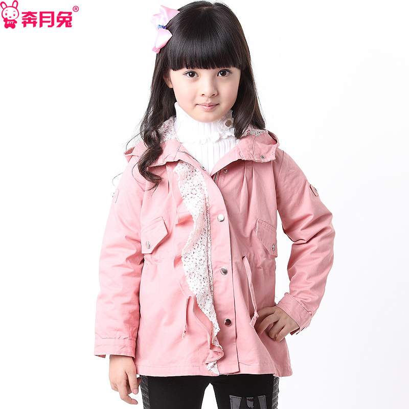 Children's clothing female child autumn 2012 female child trench outerwear princess trench b1230