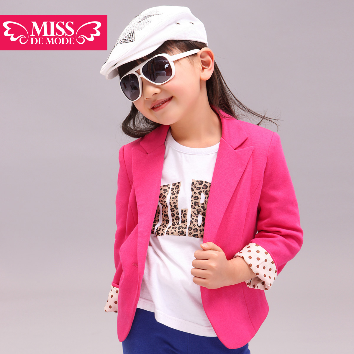 Children's clothing female child elegant candy color blazer 2013 spring child suit jacket