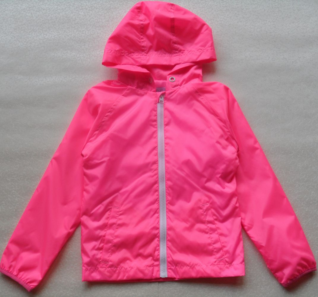 Children's clothing female child outerwear pink trench spring and autumn 350