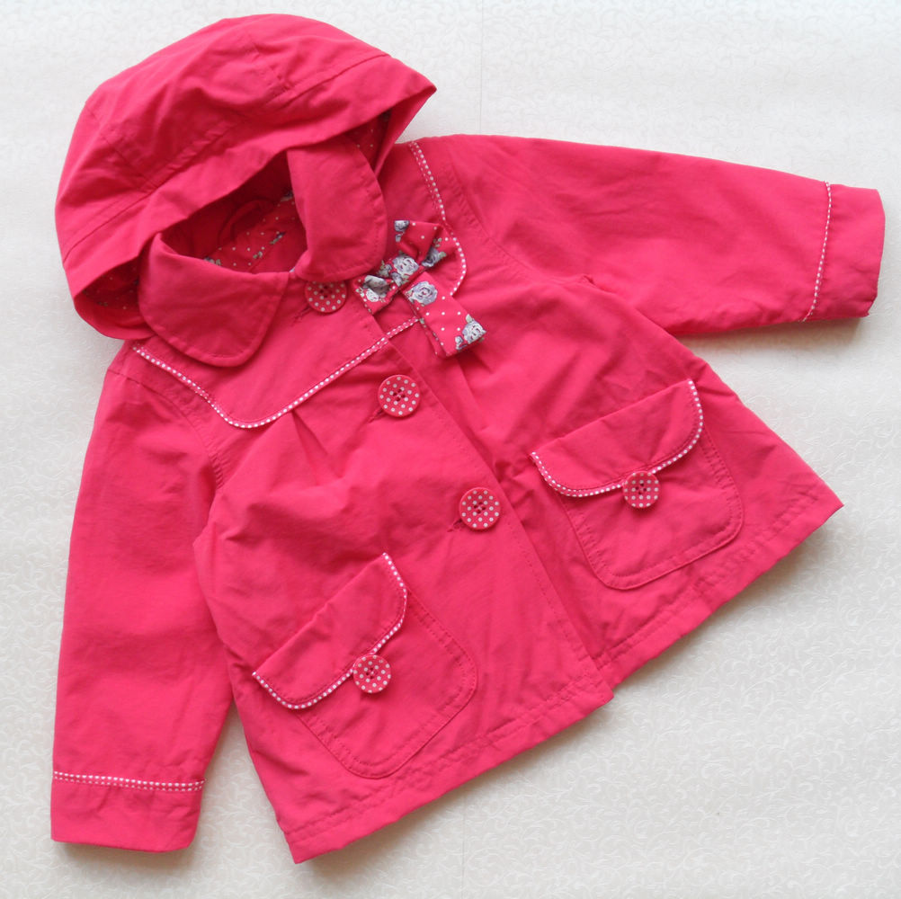Children's clothing female child polyester cotton bow outerwear spring and autumn trench 307