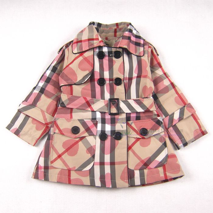 Children's clothing female child trench double breasted 2012 child cotton-padded coat autumn and winter