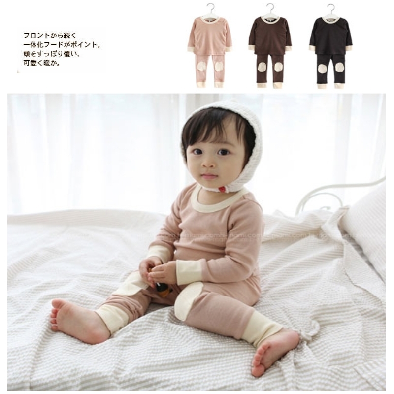 Children's clothing male child female child underwear set 100% cotton baby spring 2013 top long johns at home service