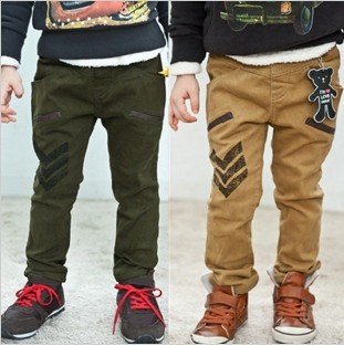 Children's clothing male female child spring 2013 child trousers arrow children's pants casual pants trousers