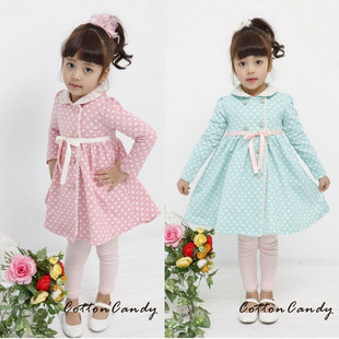 Children's clothing spring and autumn female child spring kids clothes child trench female baby outerwear cardigan princess