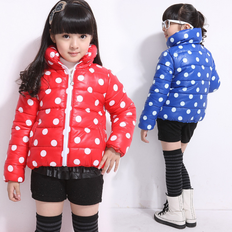children's clothing  winter wadded jacket outerwear child clothes baby cotton-padded jacket