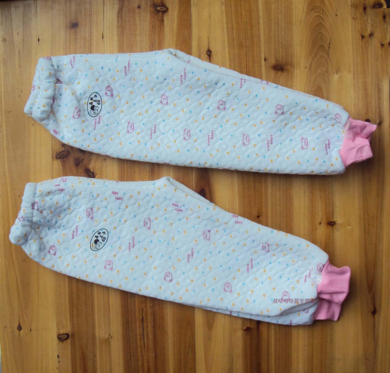 Children's pants infant thermal trousers male child female child cotton wool pants baby warm pants 100% cotton pants belly
