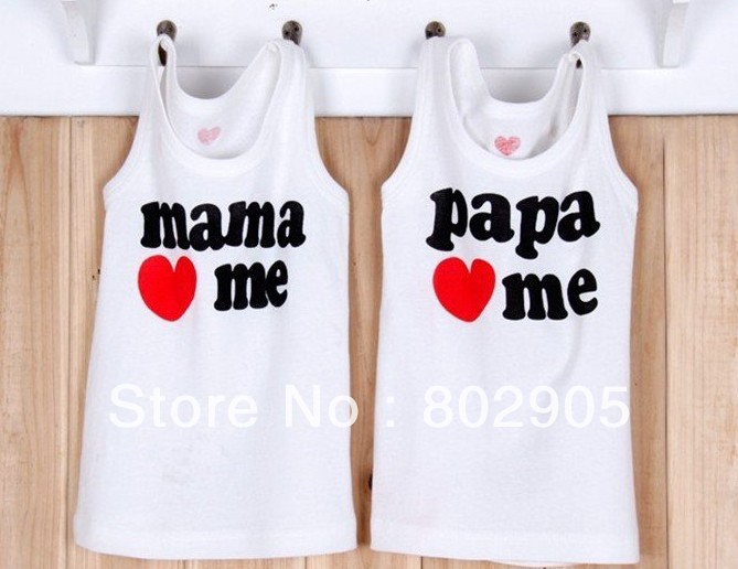 Children's Tank Tops Sleeveless T-shirt Clothes Wear for Kids Cheapest Free shipping