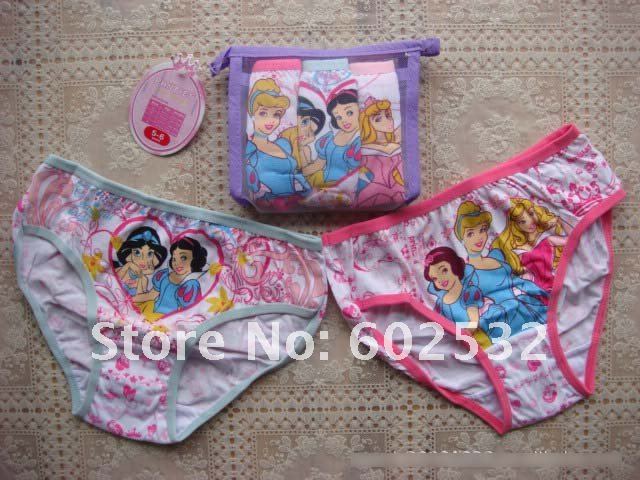 Children's underwear girl's Cartoon underwear  girl panties kids Briefs 36 pieces lot JC01