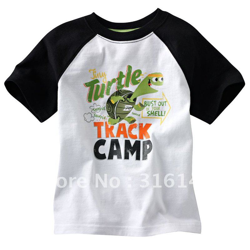 children short sleeve shirt  /New design/Top /fashion tee ww-039