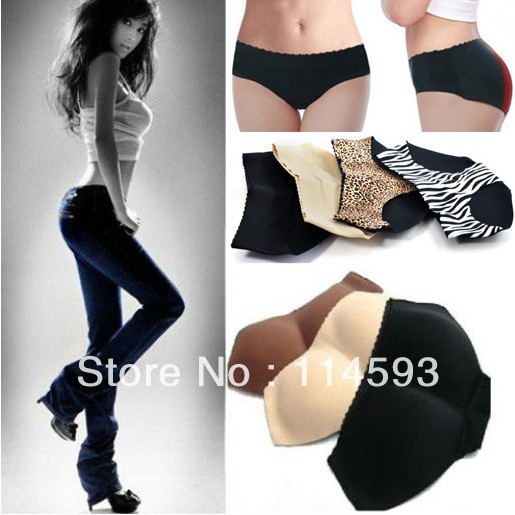 CHINA POST AIR MAIL S M L XL Mix Order 10pcs/lot SEXY HOT LADIES PADDED SEAMLESS BUTT HIP ENHANCER SHAPER UNDERWEAR PANTIES