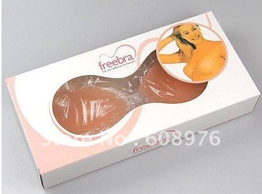 China Post Free Shipping 26pcs/lot Freebra Invisible Bra Chest Paste Breast Petal Thickening Silica Gel As Seen On TV