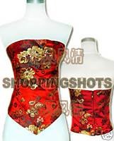 Chinese clothing vest top bellyband corset 591306 free shipping