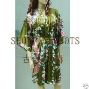 Chinese gown bathing dress bathrobe bedgown 081423