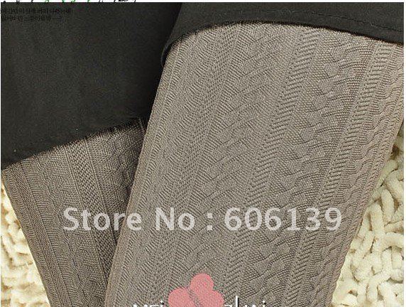 Christmas Gift ! Wholesale - Big twist + Vertical bar thin pantyhose/Bottoming socks 10pcs/lot free shipping