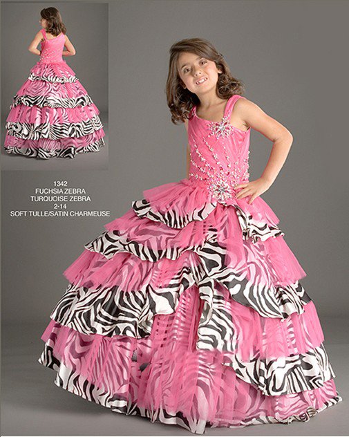 Christmas Pink Leopard Flower Girl Dress Girl Skirt Princess Skirt Party Skirt Pageant Skirt Custom SZ 2 4 6 8 10 12 14 JL708007
