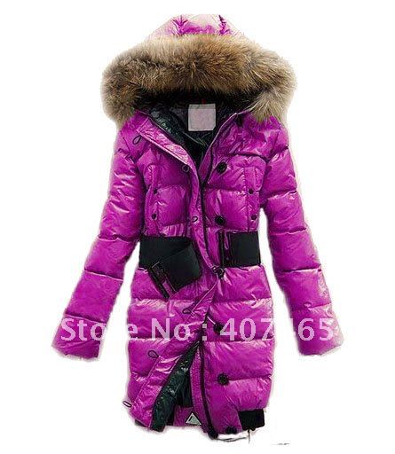 Christmas Sale Fashion women's winter Classic Lucie Natural fur hooded long feather goose down Pop star down coat jackets,S-XL