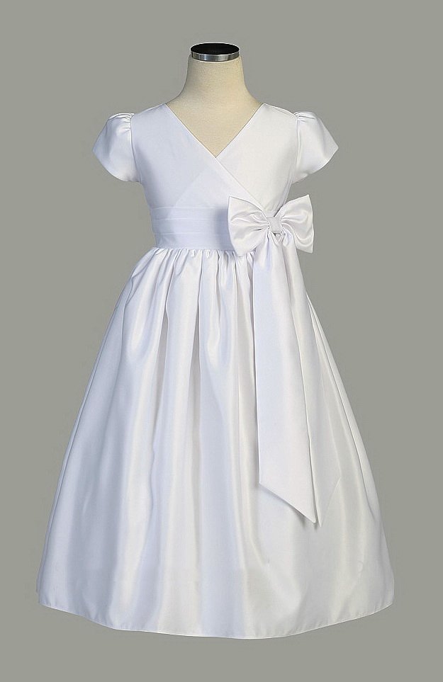 Christmas White Flower Girl Dress Girl Skirt Princess Skirt Party Skirt Pageant Skirt Custom SZ 2 4 6 8 10 12 14 JL713022