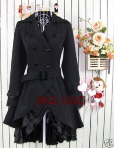 CJ45 JACKET VICTORIAN GOTHIC FROCK COAT lolita