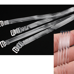 Classic quality wave crystal transparent shoulder strap pectoral girdle underwear belt