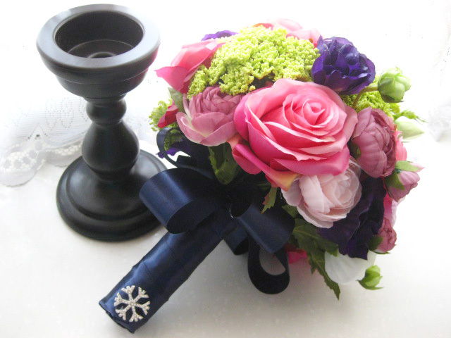 Classic wedding bouquet, throw bouquet, artificial bouquet, Free shipping, Drop shipping, 2012 new style