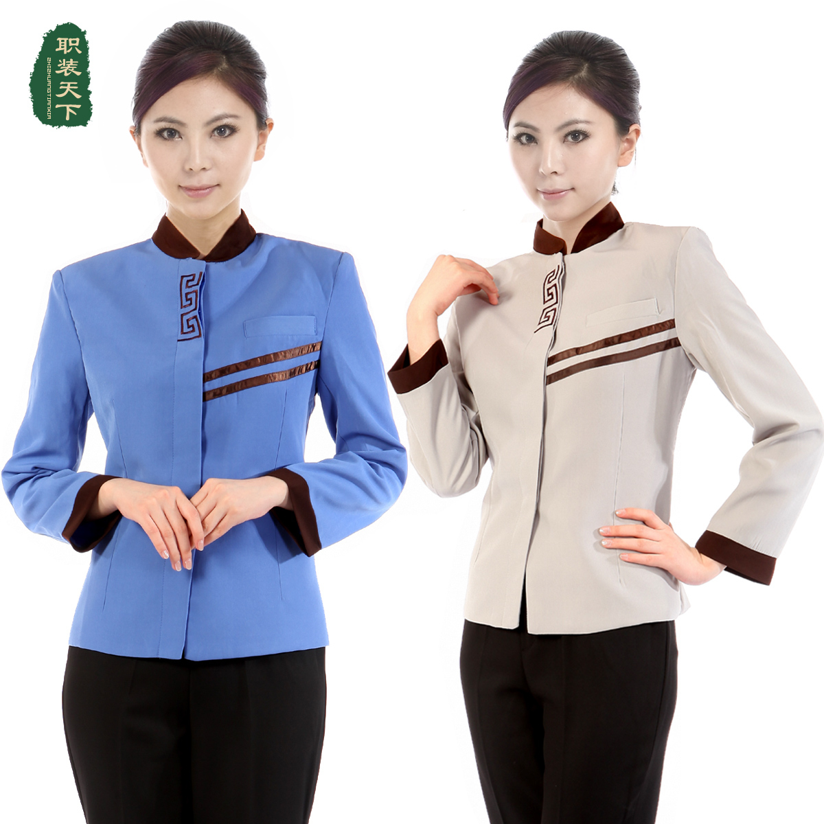 Cleaning service long-sleeve work wear clothes winter cleaning work wear bj005
