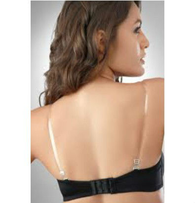 Clear transparent invisiable bra straps 1cm width