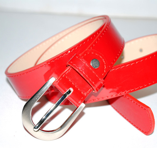 Clothes and accessories belt clothes decoration genuine leather female japanned leather male pidai