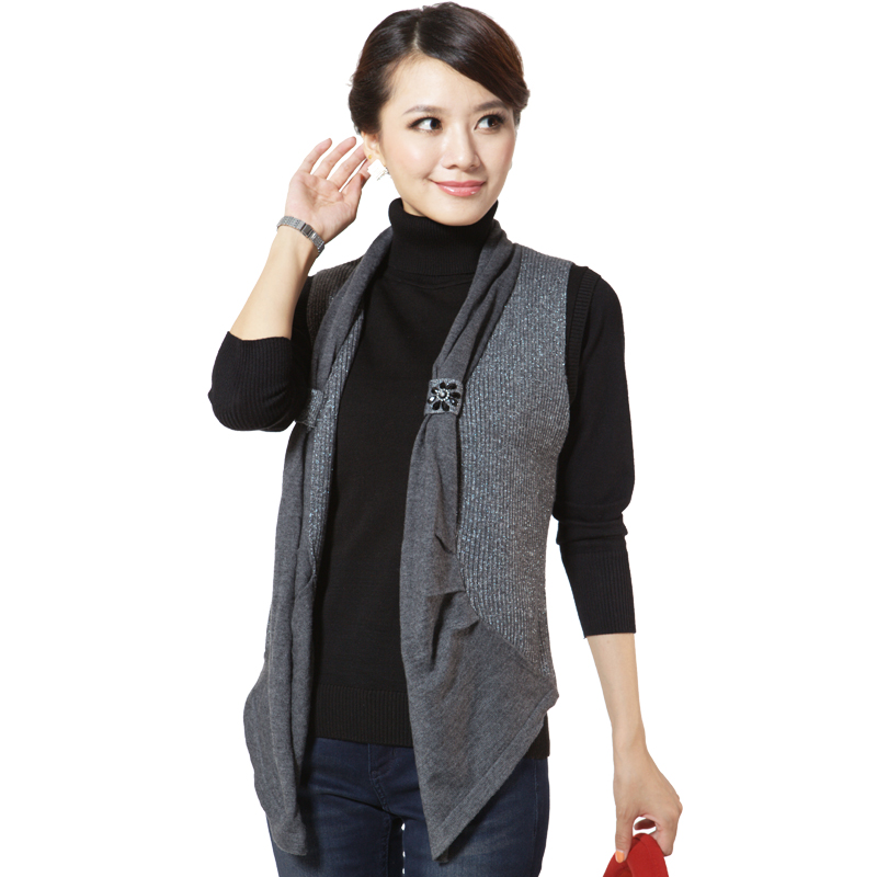 Clothing 2012 women's sweater vest type elegant sweater
